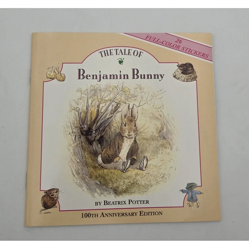 Beatrix Potter Peter Rabbit‎ and Friends 100th Anniversary Sticker Book Set 8pc